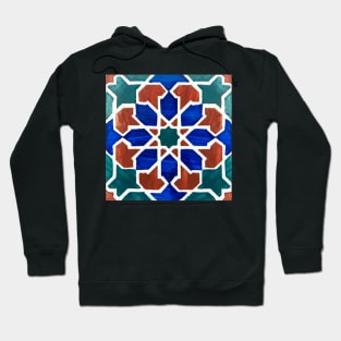 Traditional Portuguese glazed tiles Hoodie